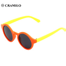 deux tons couleurs chaud vente mode lunettes de soleil pour enfants